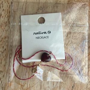 Natura Heart Pendant Necklace